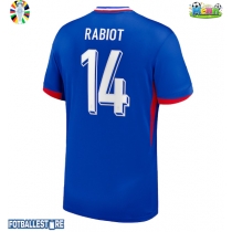 Frankrike Adrien Rabiot #14 Hjemmedrakt EM 2024 Kortermet